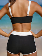 Women knitted nylon surfing bottoms Sustainable Surfing Clothes - BERLOOK