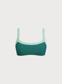 Women Knitted Nylon Surfing Tops Green Sustainable Surfing Clothes - BERLOOK