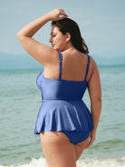 Women Knitted Nylon Tankini Bottoms Sustainable Plus Size Tankinis - BERLOOK