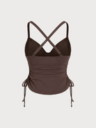 Women Knitted Nylon Tankini Tops Sustainable Plus Size Tankinis - BERLOOK