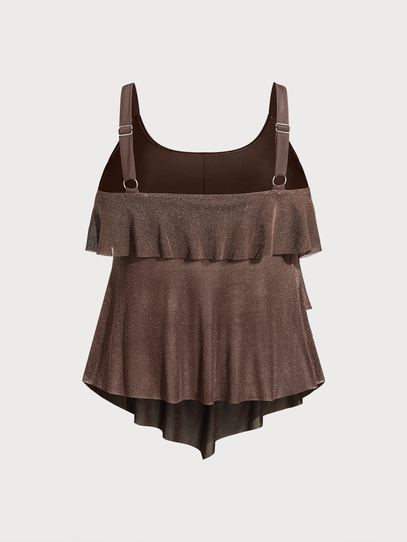Women Knitted Nylon Tankini Tops Sustainable Plus Size Tankinis - BERLOOK