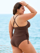 Women Knitted Nylon Tankini Tops Sustainable Plus Size Tankinis - BERLOOK