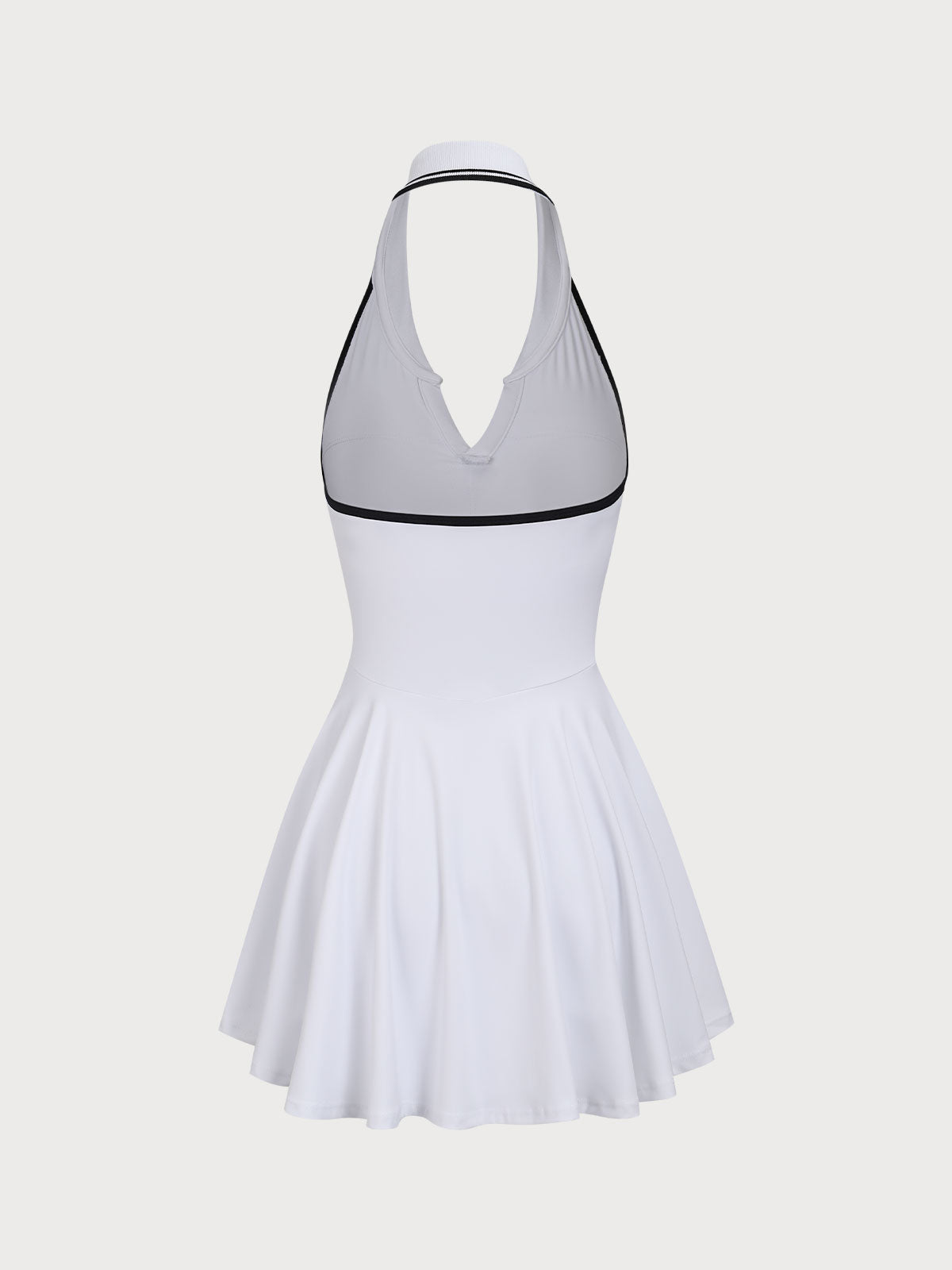 White Collar Backless Tennis Dress - Light Support & Reviews - Navy,White,Sky Blue - Sustainable Yoga Dresses&Yoga Jumpsuit | BERLOOK White Collar Backless Tennis Dress - Light Support & Reviews - Navy,White,Sky Blue - Sustainable Yoga Dresses&Yoga Jumpsuit | BERLOOK