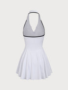 Women Knitted Nylon Yoga Dresses Sustainable Yoga Dresses&Yoga Jumpsuit - BERLOOK
