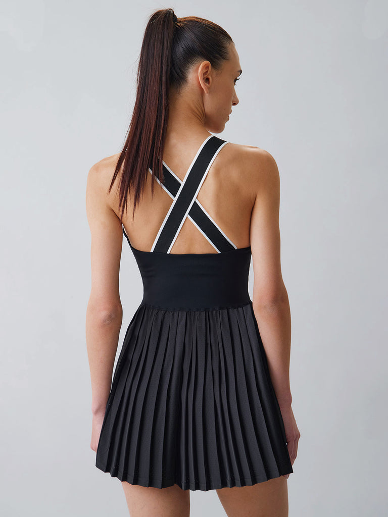 Women Knitted Nylon Yoga Dresses Sustainable Yoga Dresses&Yoga Jumpsuit - BERLOOK