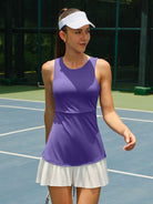 Women Knitted Nylon Yoga Dresses Sustainable Yoga Dresses&Yoga Jumpsuit - BERLOOK