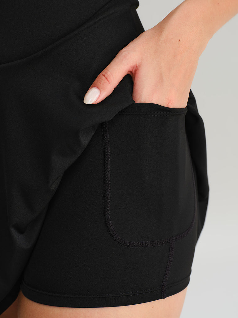 Women Knitted Nylon Yoga Dresses Sustainable Yoga Dresses&Yoga Jumpsuit - BERLOOK