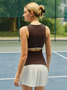 Women Knitted Nylon Yoga Dresses Sustainable Yoga Dresses&Yoga Jumpsuit - BERLOOK