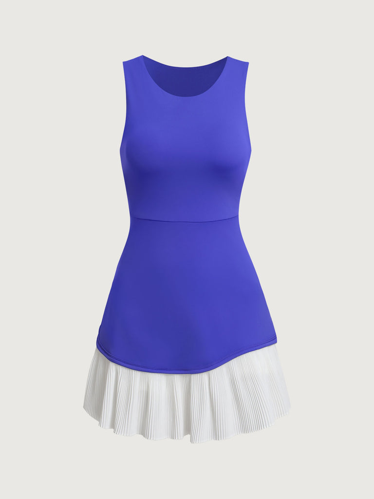 Women Knitted Nylon Yoga Dresses Sustainable Yoga Dresses&Yoga Jumpsuit - BERLOOK