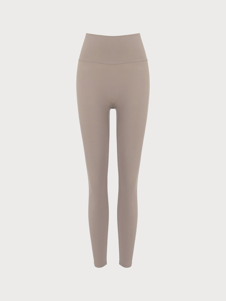 Women Knitted Nylon Yoga Leggings Sustainable Yoga Bottoms - BERLOOK