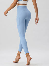 Women Knitted Nylon Yoga Leggings Sustainable Yoga Bottoms - BERLOOK