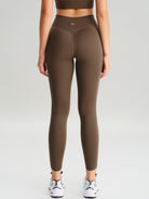 Women Knitted Nylon Yoga Leggings Sustainable Yoga Bottoms - BERLOOK