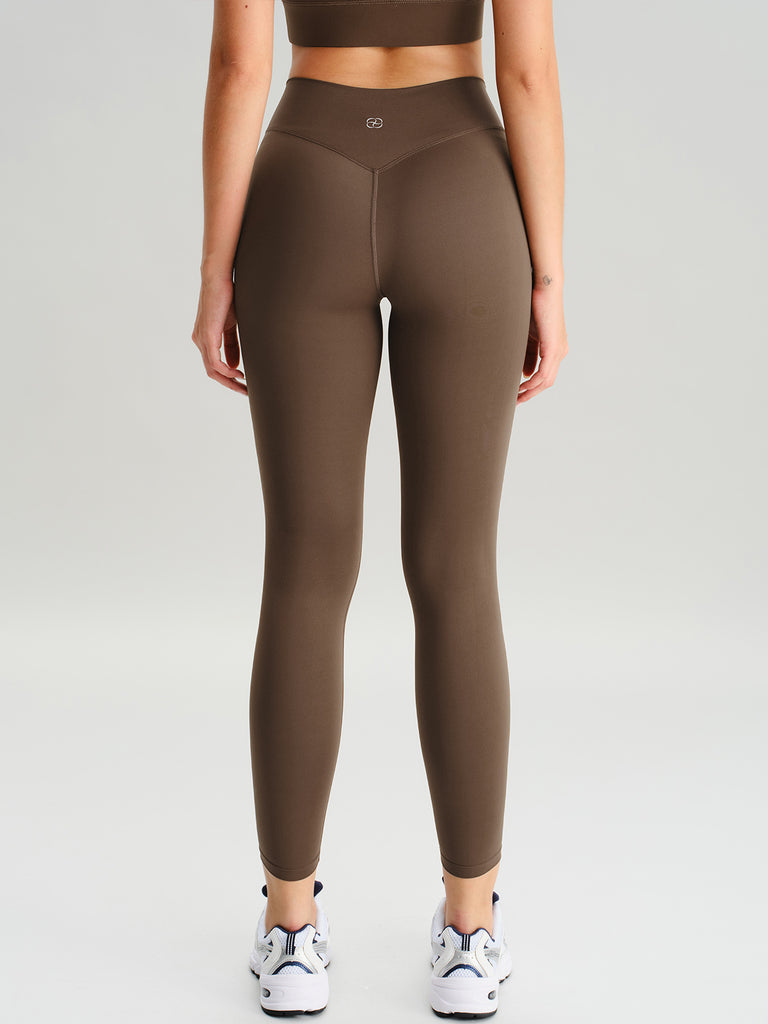 Women Knitted Nylon Yoga Leggings Sustainable Yoga Bottoms - BERLOOK