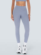 Women Knitted Nylon Yoga Leggings Sustainable Yoga Bottoms - BERLOOK