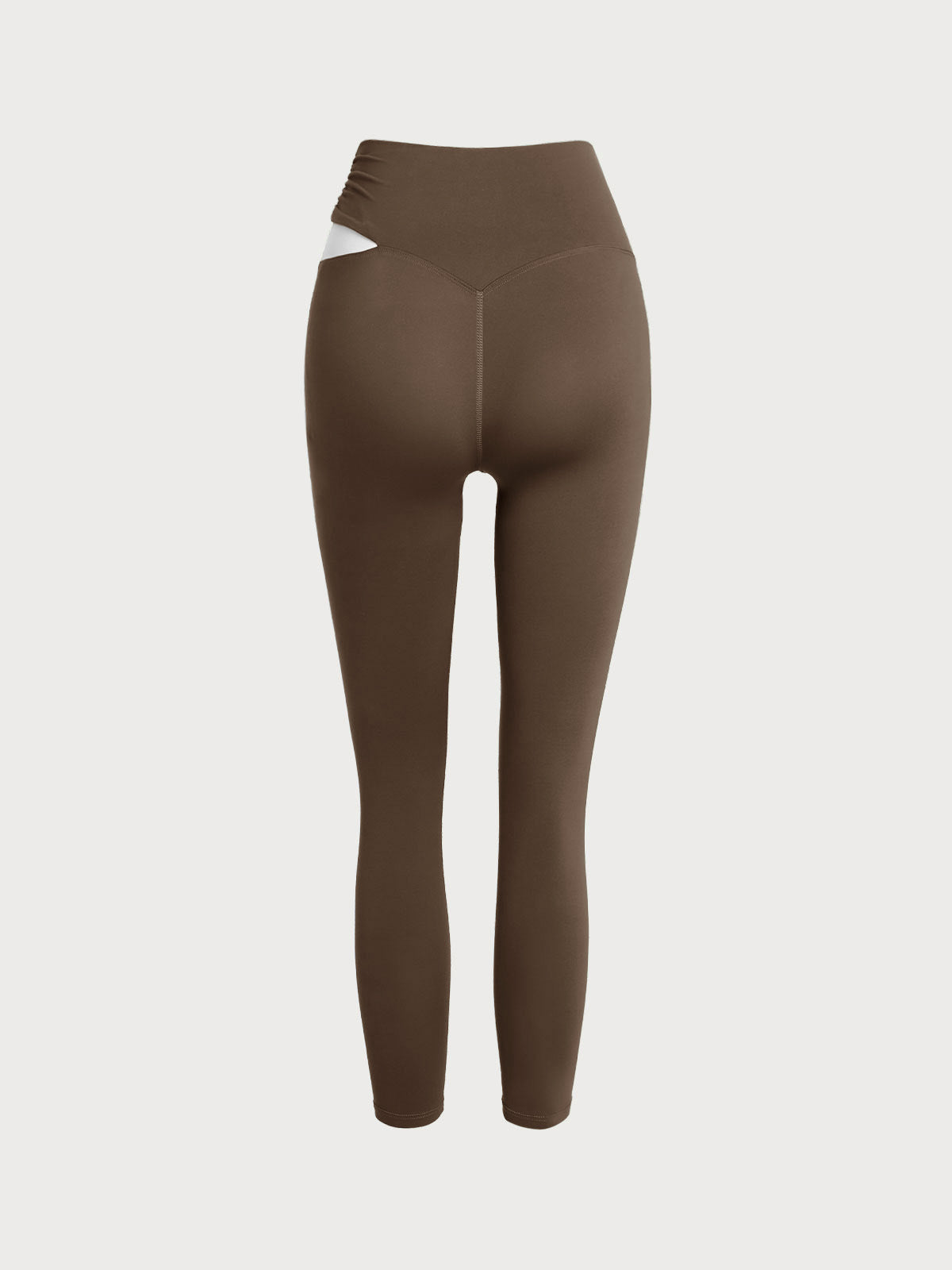 Women Knitted Nylon Yoga Leggings Sustainable Yoga Bottoms - BERLOOK