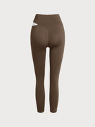 Women Knitted Nylon Yoga Leggings Sustainable Yoga Bottoms - BERLOOK