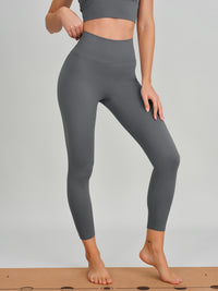 Women Knitted Nylon Yoga Leggings Sustainable Yoga Bottoms - BERLOOK