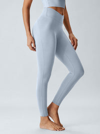 Women Knitted Nylon Yoga Leggings Sustainable Yoga Bottoms - BERLOOK