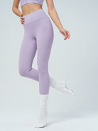 Women Knitted Nylon Yoga Leggings Sustainable Yoga Bottoms - BERLOOK