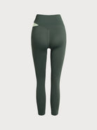 Women Knitted Nylon Yoga Leggings Sustainable Yoga Bottoms - BERLOOK