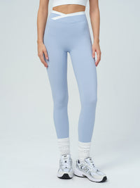 Women Knitted Nylon Yoga Leggings Sustainable Yoga Bottoms - BERLOOK