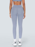 Women Knitted Nylon Yoga Leggings Sustainable Yoga Bottoms - BERLOOK