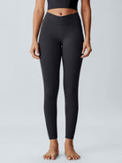 Women Knitted Nylon Yoga Leggings Sustainable Yoga Bottoms - BERLOOK