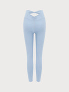 Women Knitted Nylon Yoga Leggings Sustainable Yoga Bottoms - BERLOOK