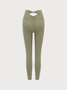 Women Knitted Nylon Yoga Leggings Sustainable Yoga Bottoms - BERLOOK