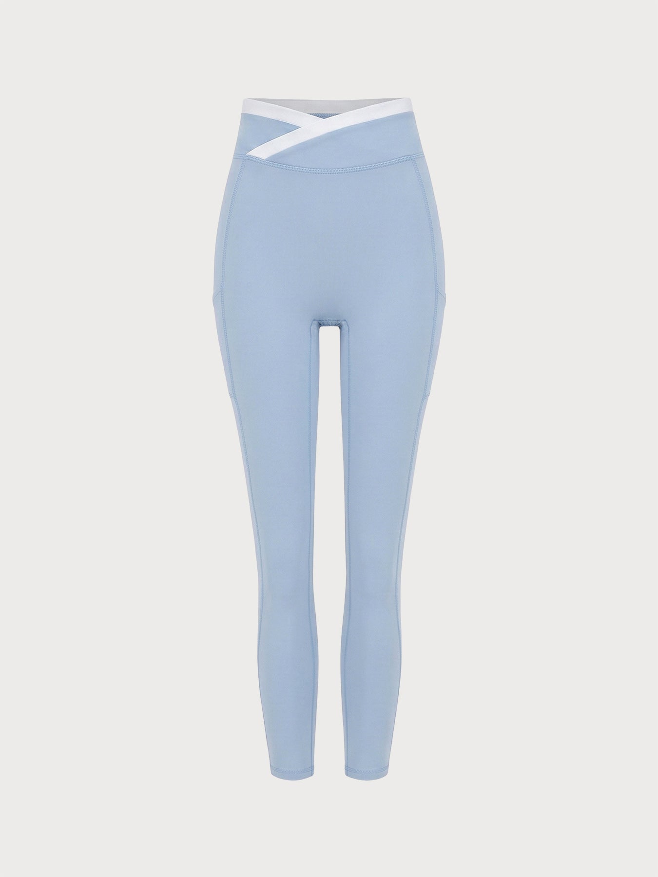 Women Knitted Nylon Yoga Leggings Sustainable Yoga Bottoms - BERLOOK