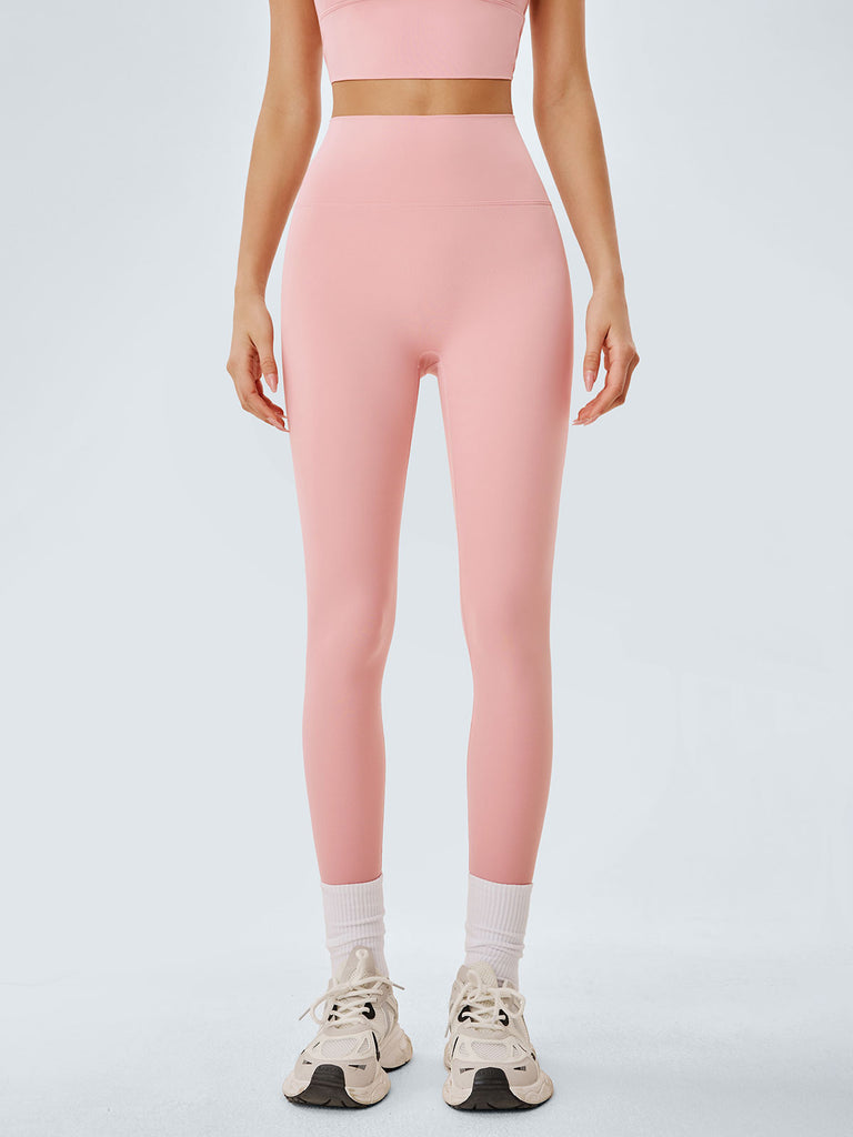 Women Knitted Nylon Yoga Leggings Sustainable Yoga Bottoms - BERLOOK