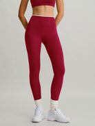 Women Knitted Nylon Yoga Leggings Sustainable Yoga Bottoms - BERLOOK