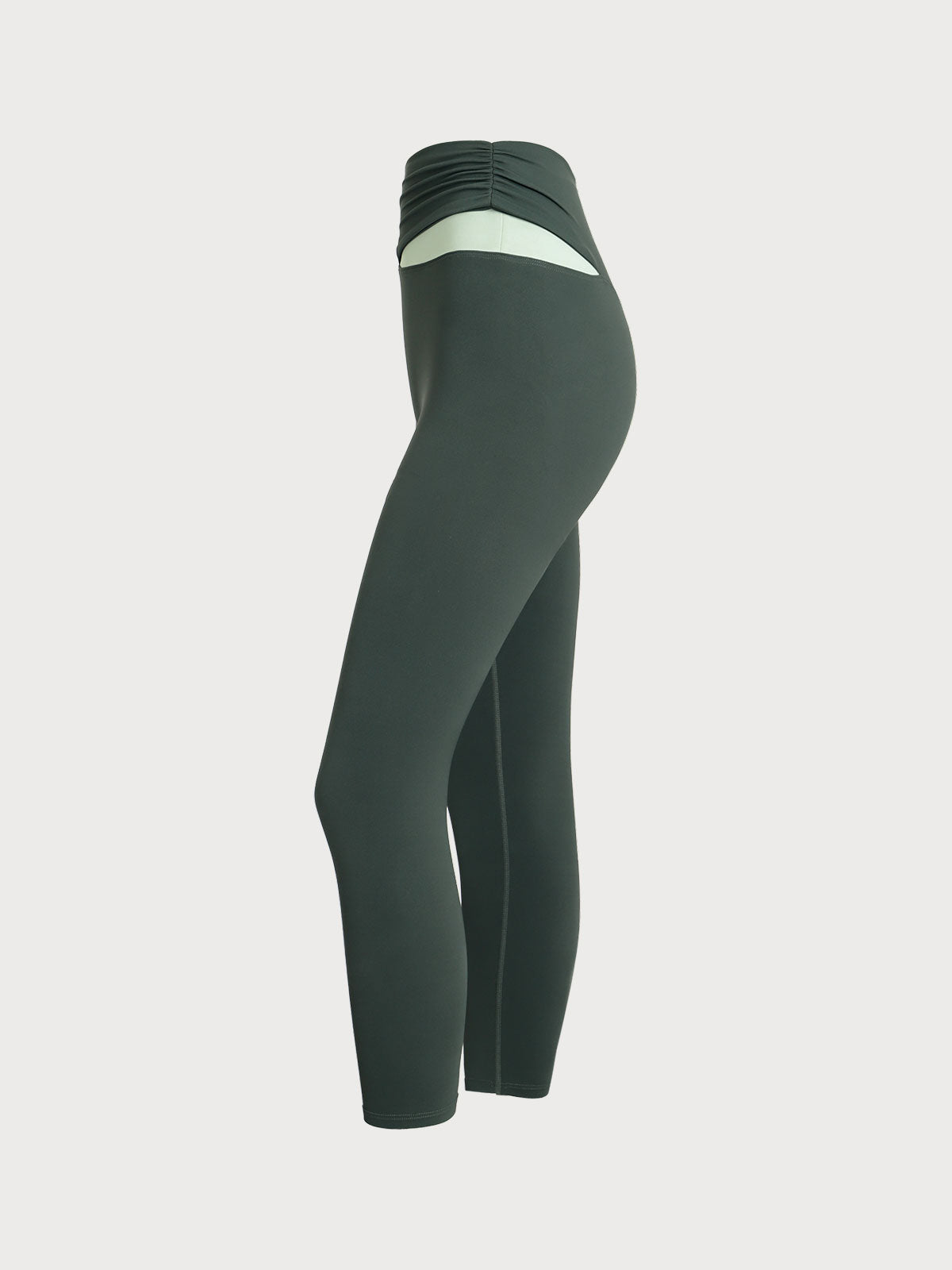 Women Knitted Nylon Yoga Leggings Sustainable Yoga Bottoms - BERLOOK