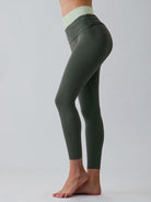 Women Knitted Nylon Yoga Leggings Sustainable Yoga Bottoms - BERLOOK
