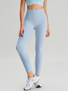 Women Knitted Nylon Yoga Leggings Sustainable Yoga Bottoms - BERLOOK