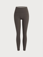 Women Knitted Nylon Yoga Leggings Sustainable Yoga Bottoms - BERLOOK