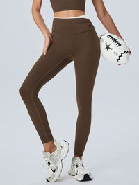 Women Knitted Nylon Yoga Leggings Sustainable Yoga Bottoms - BERLOOK