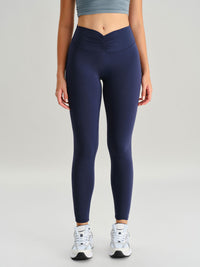 Women Knitted Nylon Yoga Leggings Sustainable Yoga Bottoms - BERLOOK