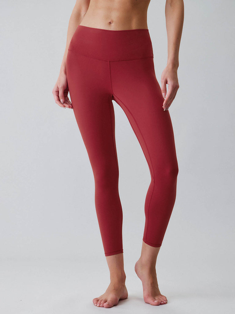 Women Knitted Nylon Yoga Leggings Sustainable Yoga Bottoms - BERLOOK
