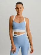 Women Knitted Nylon Yoga Leggings Sustainable Yoga Bottoms - BERLOOK
