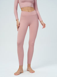 Women Knitted Nylon Yoga Leggings Sustainable Yoga Bottoms - BERLOOK