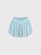 Women Knitted Nylon Yoga Skirts Sustainable Yoga Bottoms - BERLOOK