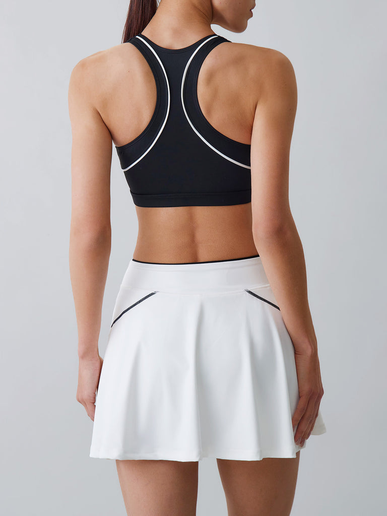 Women Knitted Nylon Yoga Skirts Sustainable Yoga Bottoms - BERLOOK