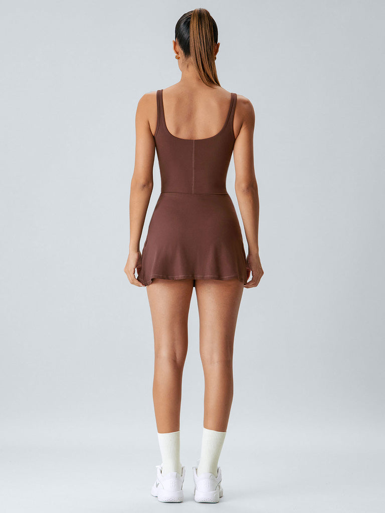 Women Knitted Nylon Yoga Skirts Sustainable Yoga Bottoms - BERLOOK
