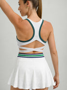 Women Knitted Nylon Yoga Skirts Sustainable Yoga Bottoms - BERLOOK