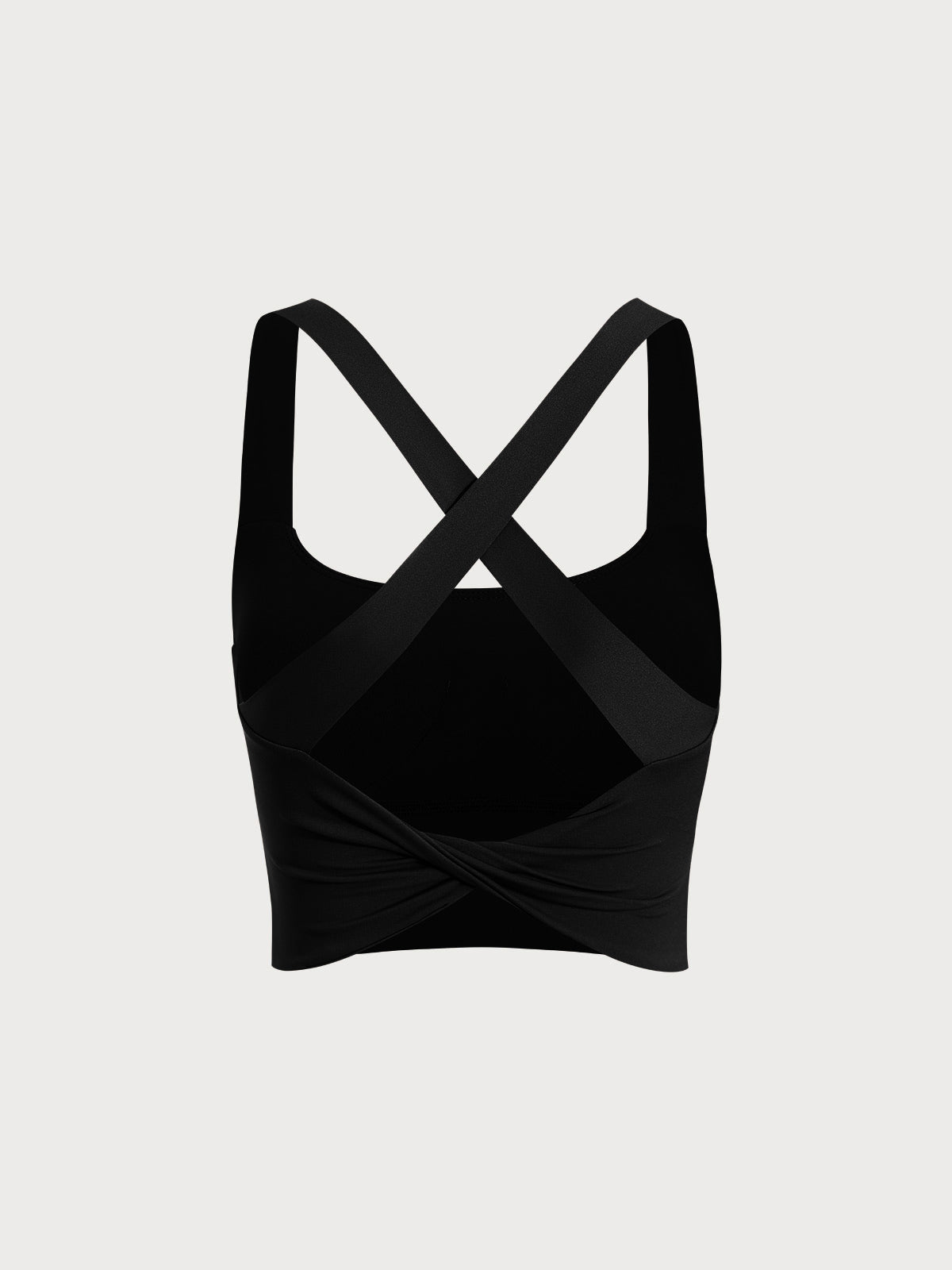 Women Knitted Nylon Yoga Sports Bras Sustainable Yoga Tops - BERLOOK