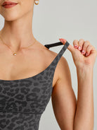 Women Knitted Nylon Yoga Sports Bras Sustainable Yoga Tops - BERLOOK