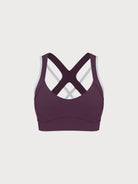Women Knitted Nylon Yoga Sports Bras Sustainable Yoga Tops - BERLOOK