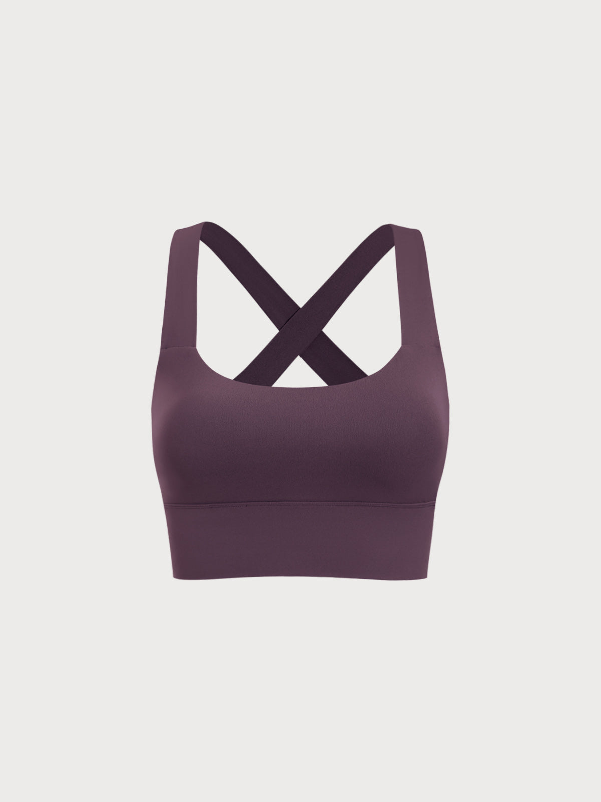 Women Knitted Nylon Yoga Sports Bras Sustainable Yoga Tops - BERLOOK