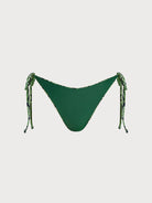 Women Knitted Polyamide Printed Bikini Bottoms Sustainable Bikinis - BERLOOK